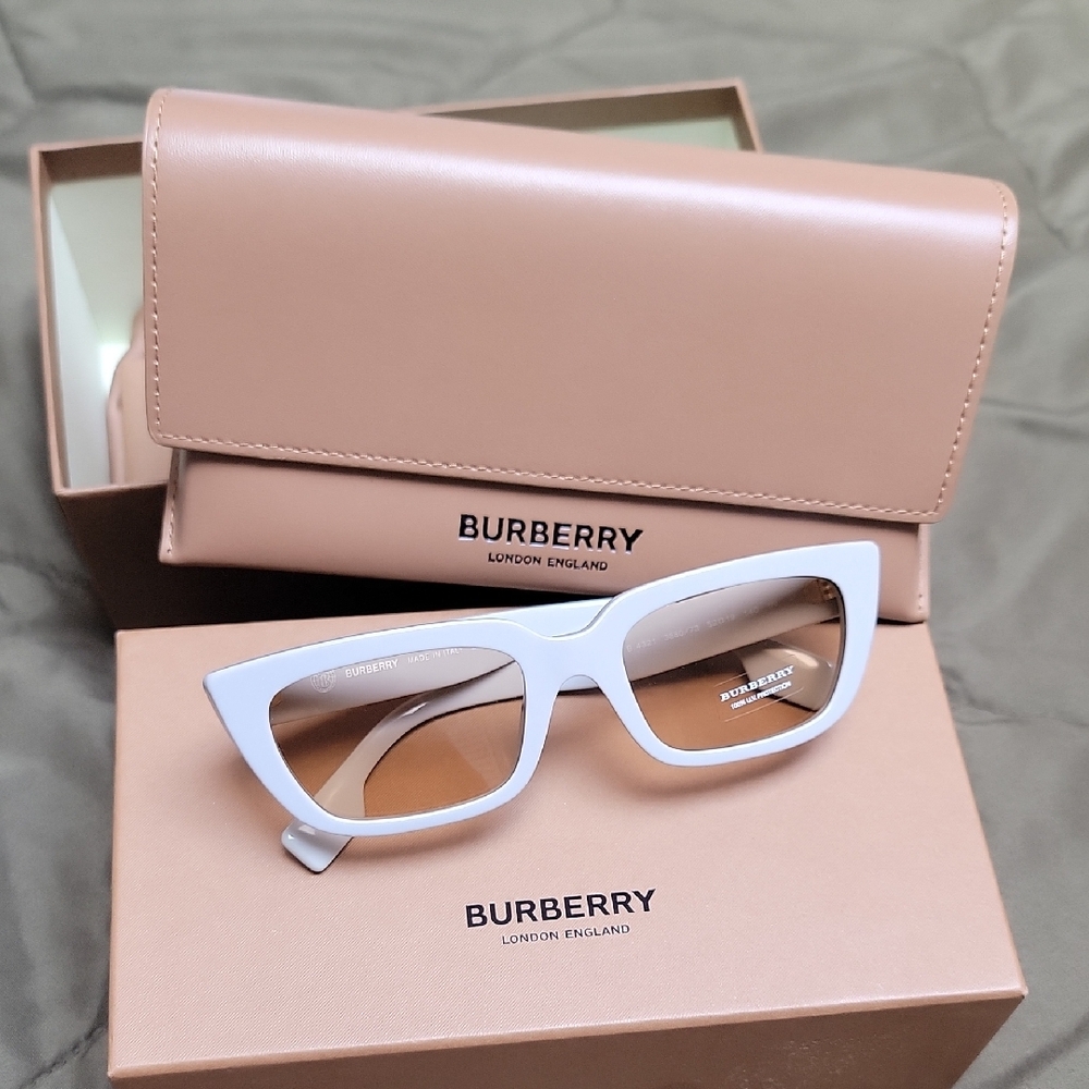 Burberry Grey Cat-Eye Sunglasses